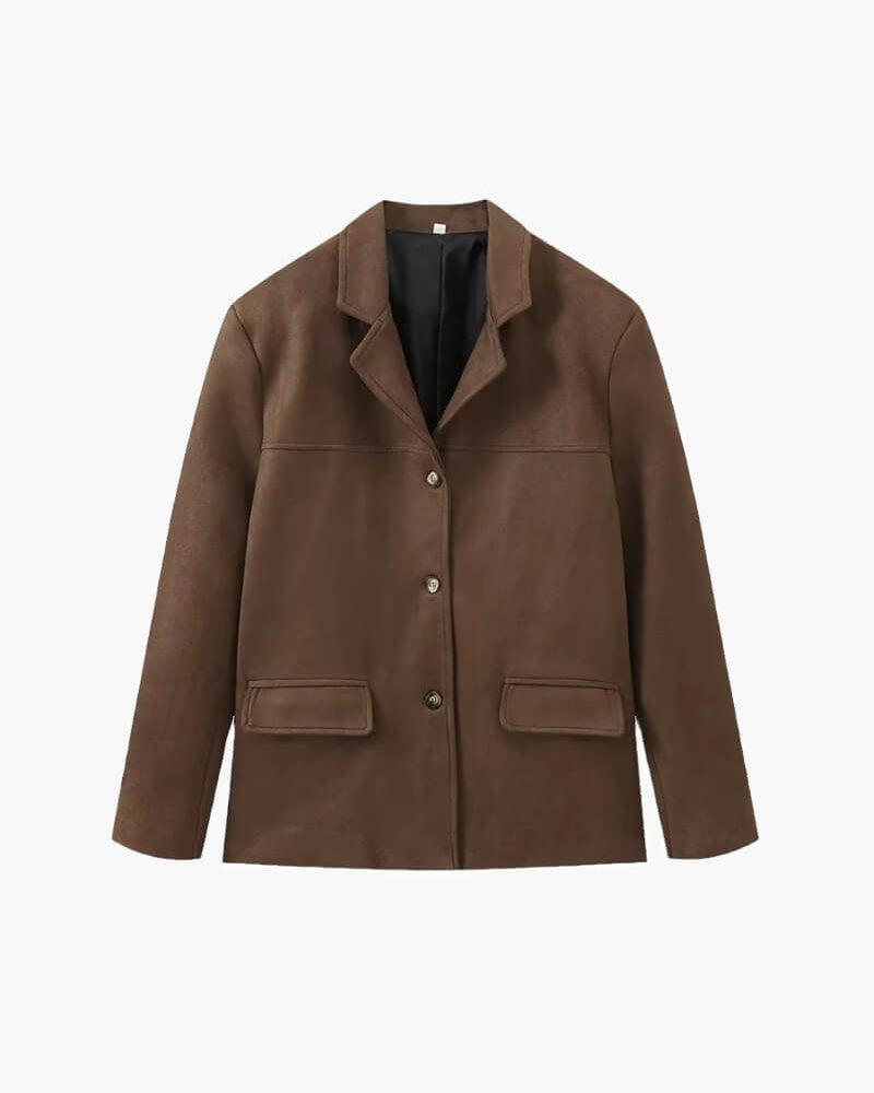 Matilda faux suede Jacket - SOERA Store