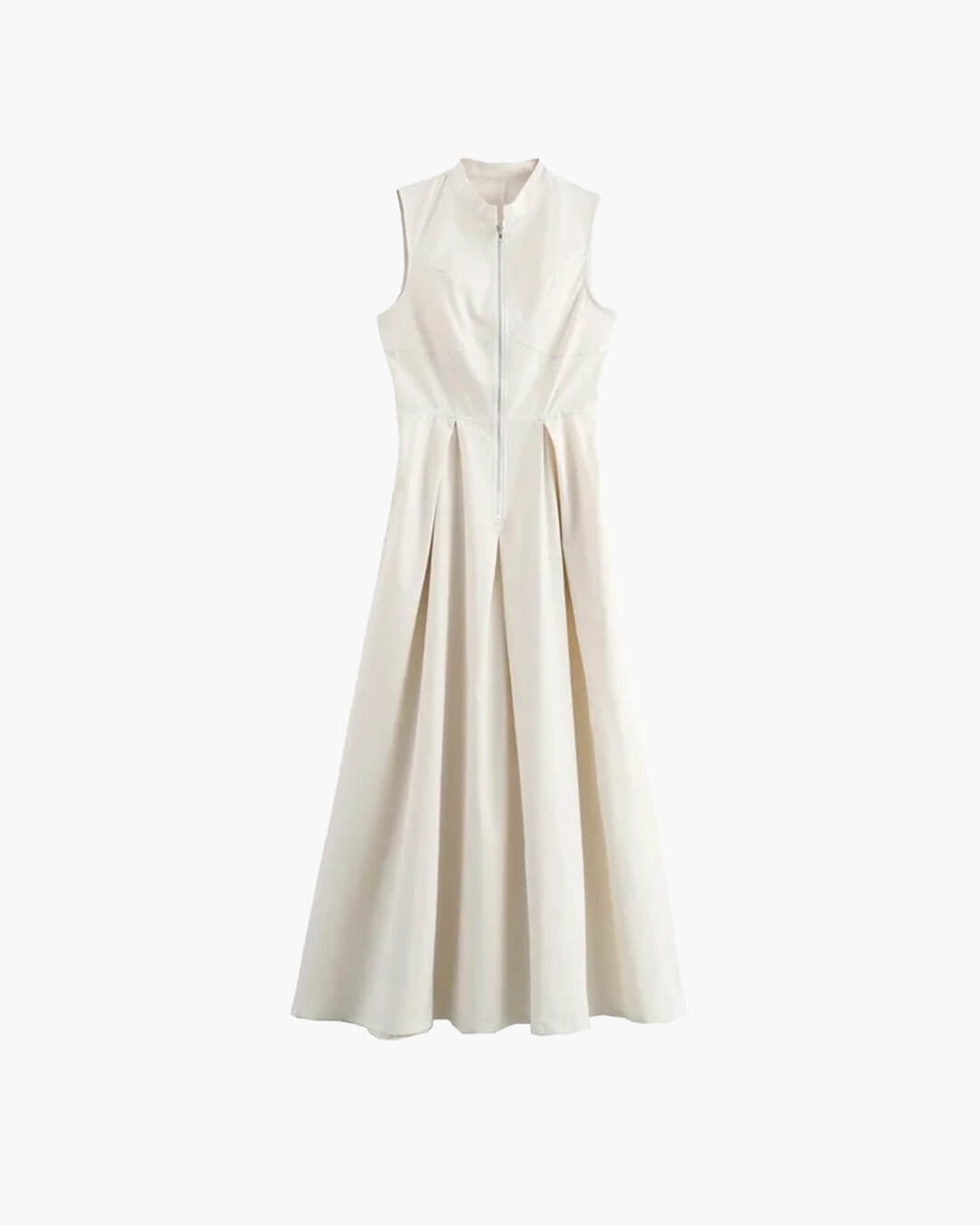 SOERA Jessica Sleeveless Midi Dress - Dresses - 1005007606639334-;vh1772045931504230065 Beige L