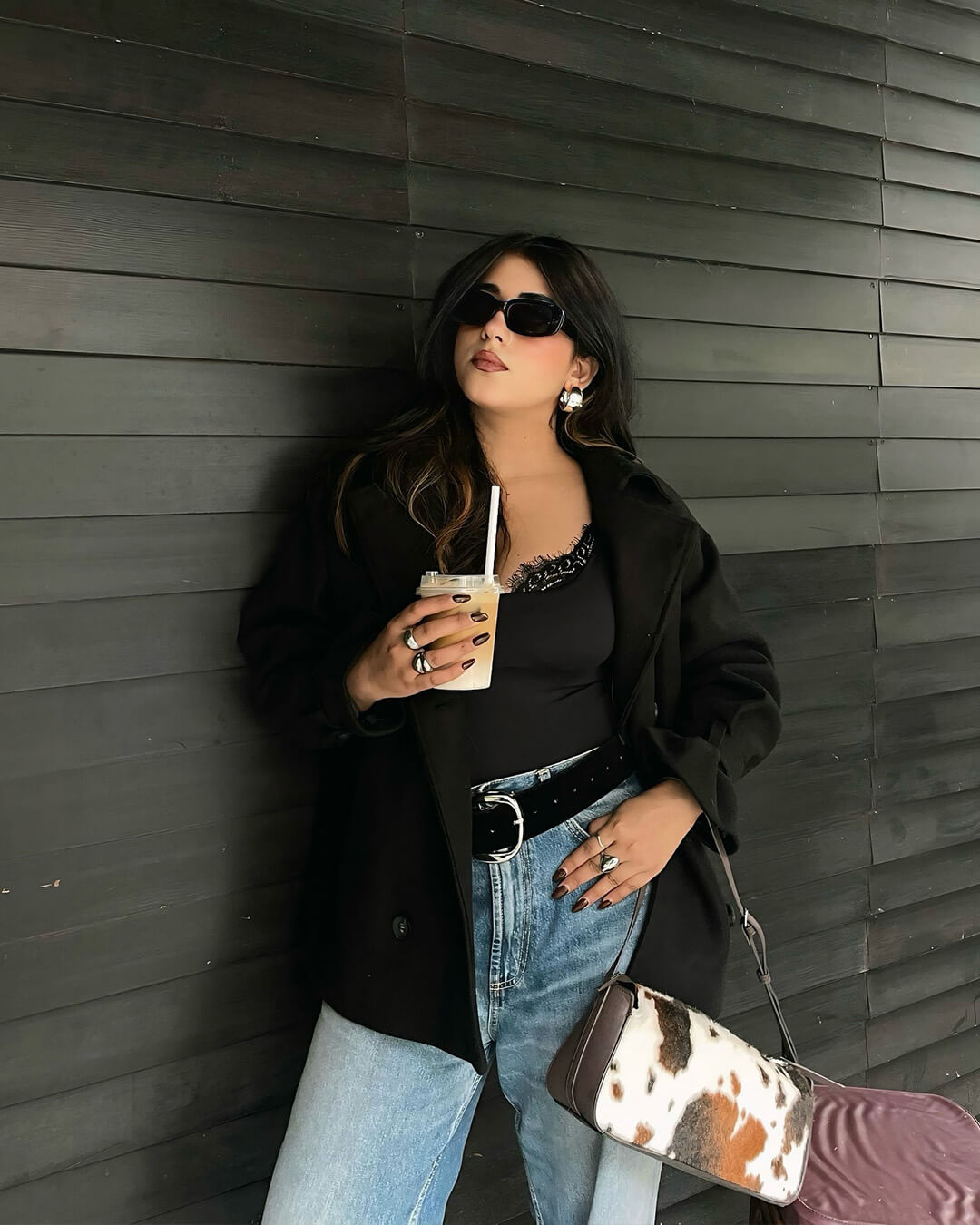 SOERA Alianna Belted Short Trench Coat - Jackets - 1005010525106371-;UI1773466489348697555 Black XS