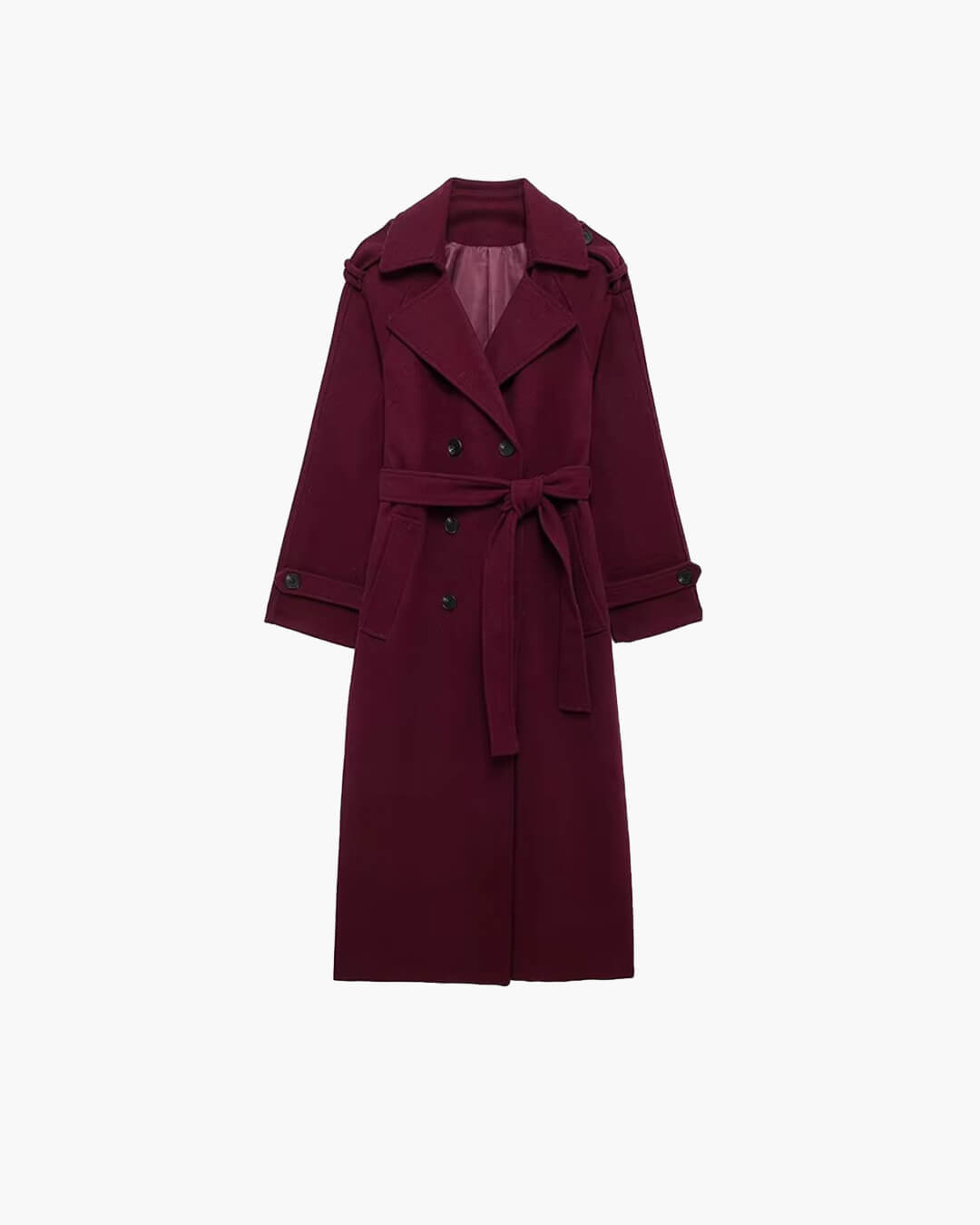 SOERA Alicia Autumn Winter Coat - Jackets - Burgundy S