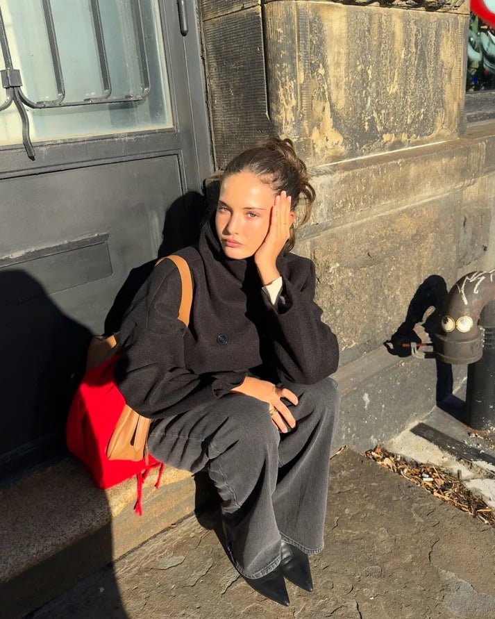 SOERA Clarissa Jacket with Stand Collar - Jackets - Black XS