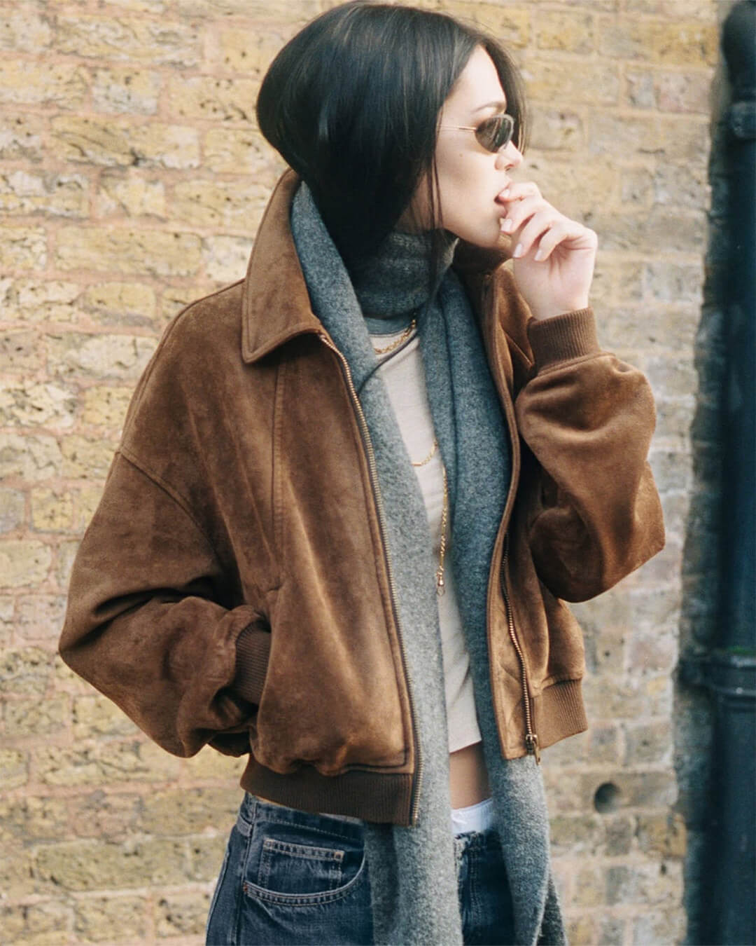 SOERA Heather faux Suede Jacket - Jackets - 1005011678966374-;nT1770793334301886409 XS