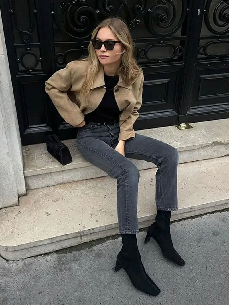 SOERA Marissa Faux Suede Jacket - jackets - Soera-Marissa-Suede-Jacket-Brown/S S