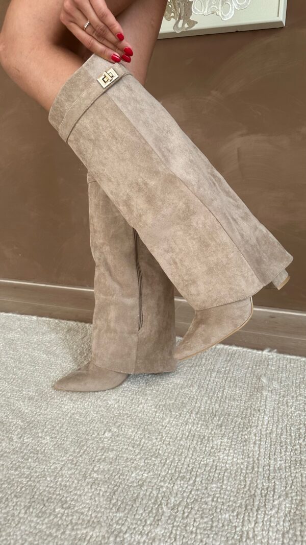 SOERA Kyla Suede Boots - Shoes - Wc1758162480457801829 Taupe 37
