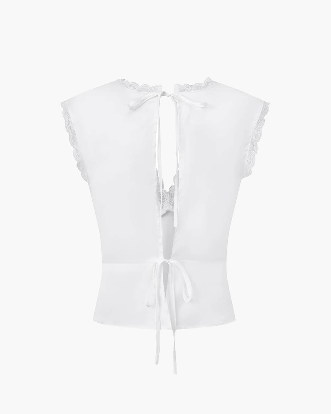 SOERA Francesca Deep Neck Satin Top - Tops - 1005011589146009-;tP1770793334356021089 Black XL