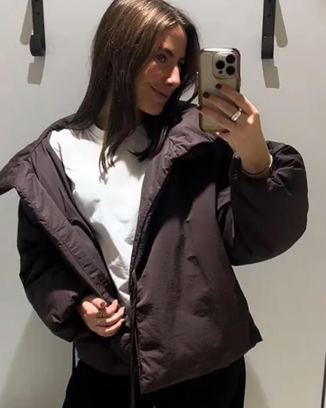 SOERA Suzy High Collar Tie - Up Puffer Jacket - Women's Outerwear - 1005010209484725-;Vc1762998398930484699 Brown M