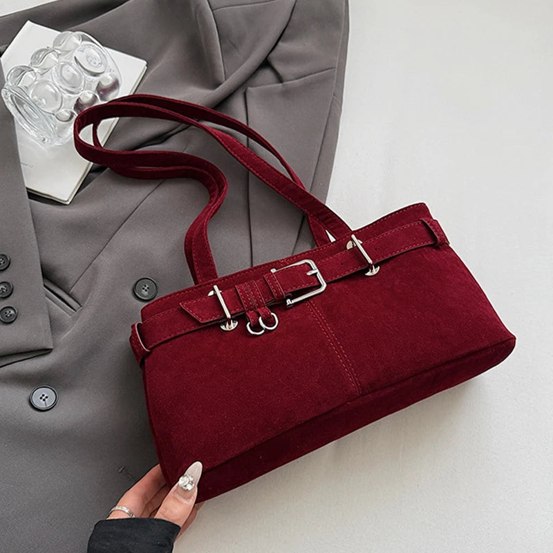 Nora Vegan Suede Bag