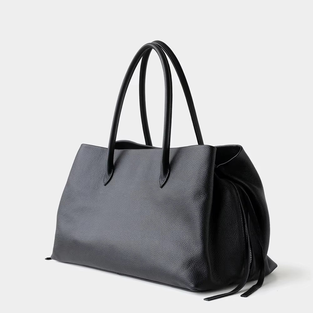 SOERA Miriam Multi-Compartment Shoulder Tote Bag - Bag - SOERA-662019-BEI-L-89315 Beige Large 38x20x23 cm