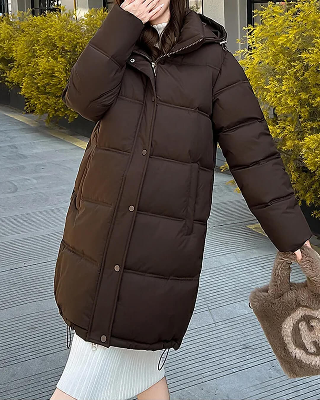 Carlyn Hooded Parka Jacket