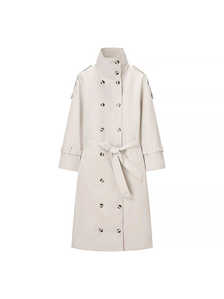 SOERA Melissa Belted Trench Coat - Coat - SOERA-814851-ASS-L-91875 L