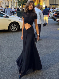 Miranda Ruched Bodycon Maxi Dress