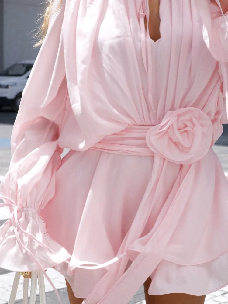 SOERA Irene Pleated Mini Dress - Dresses - wj1771188465069162496 M