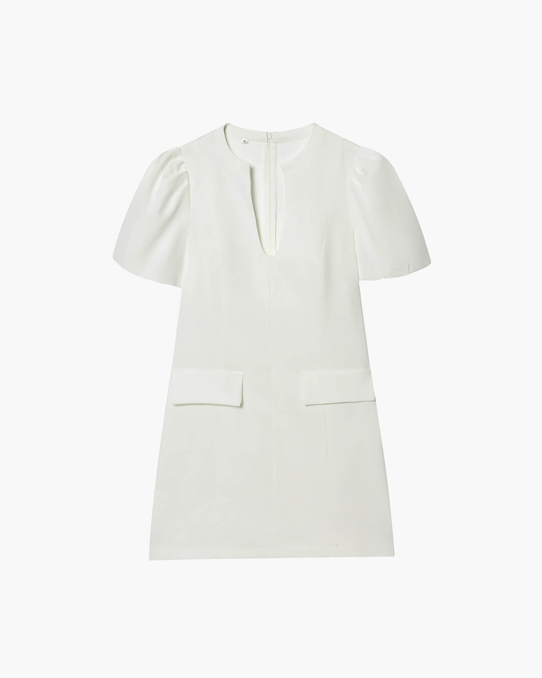 SOERA Julia Puff Sleeves Mini Dress - Dresses - 1005011781523230-;cy1775031591892840444 Black M