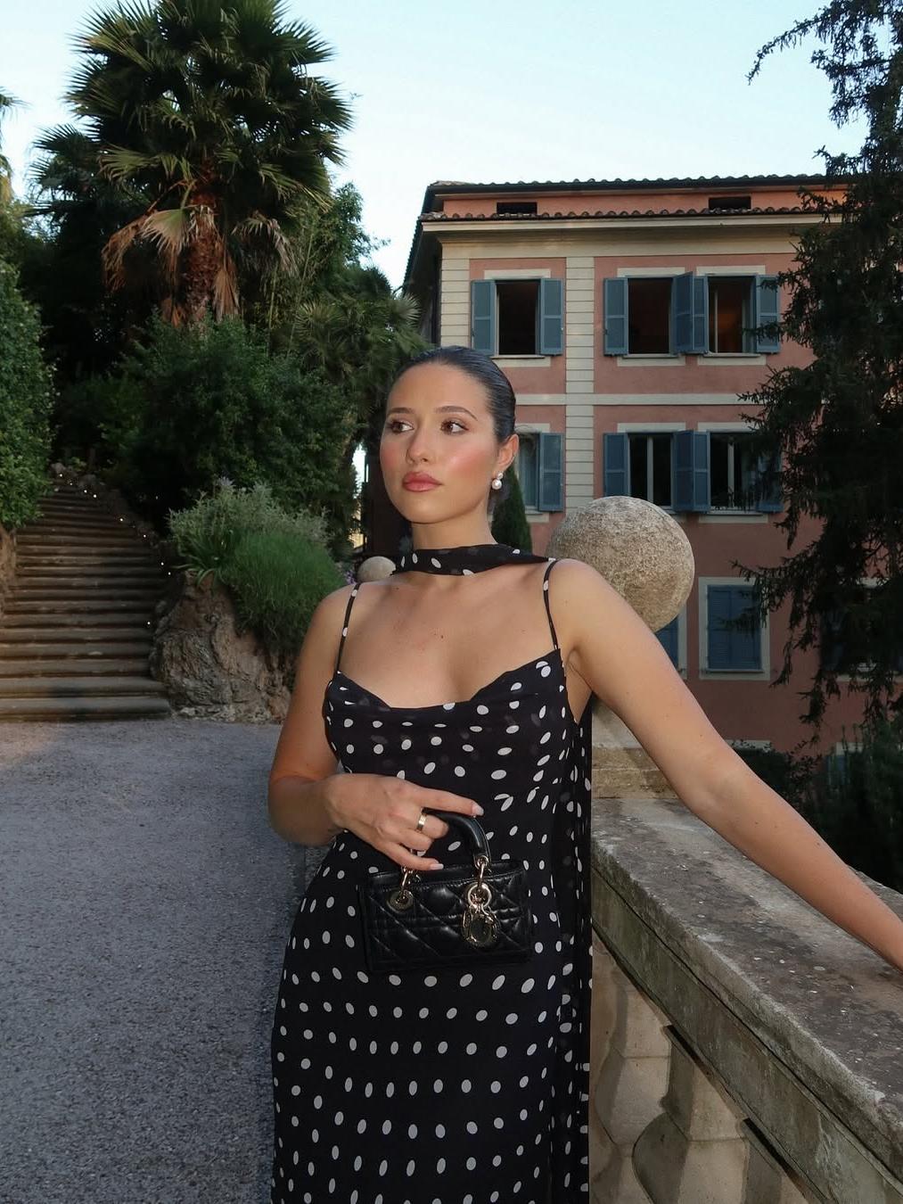 SOERA Valerie Polka Dot Maxi Dress - Dresses - uK1770383550815402221 L