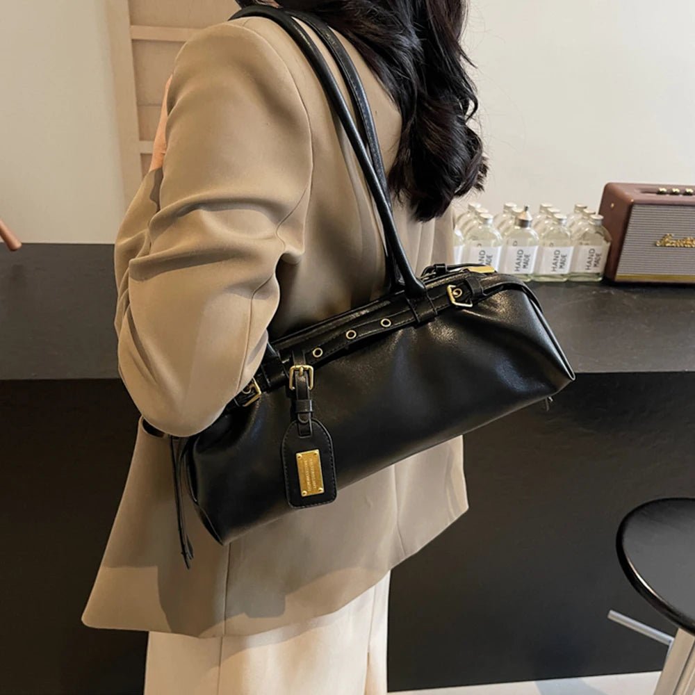 SOERA Audrey Shoulder Bag - Handbags - Vw1760505138959216041 Black