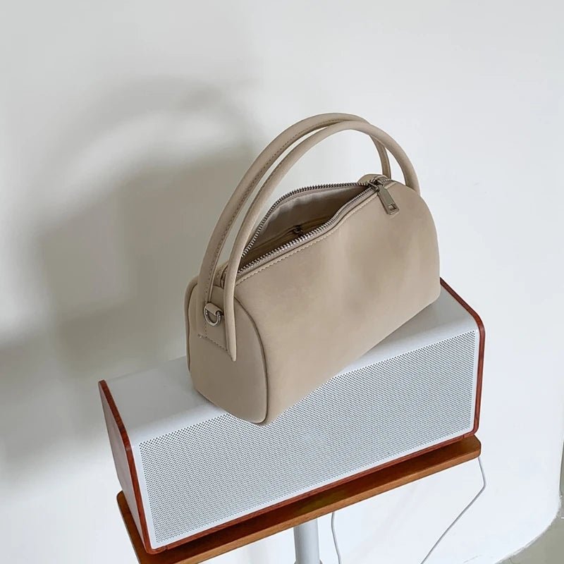 SOERA Bella Vegan Suede Bag - Handbags - 1005009709411927-;fx1758245227890917846 Blue