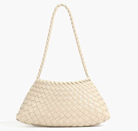 SOERA Marissa Vegan Leather Woven Bag Small - Handbags - Soera-Madeleine-Vegan-Leather-Woven-Bag-Small-Handbag/Beige Beige Regular
