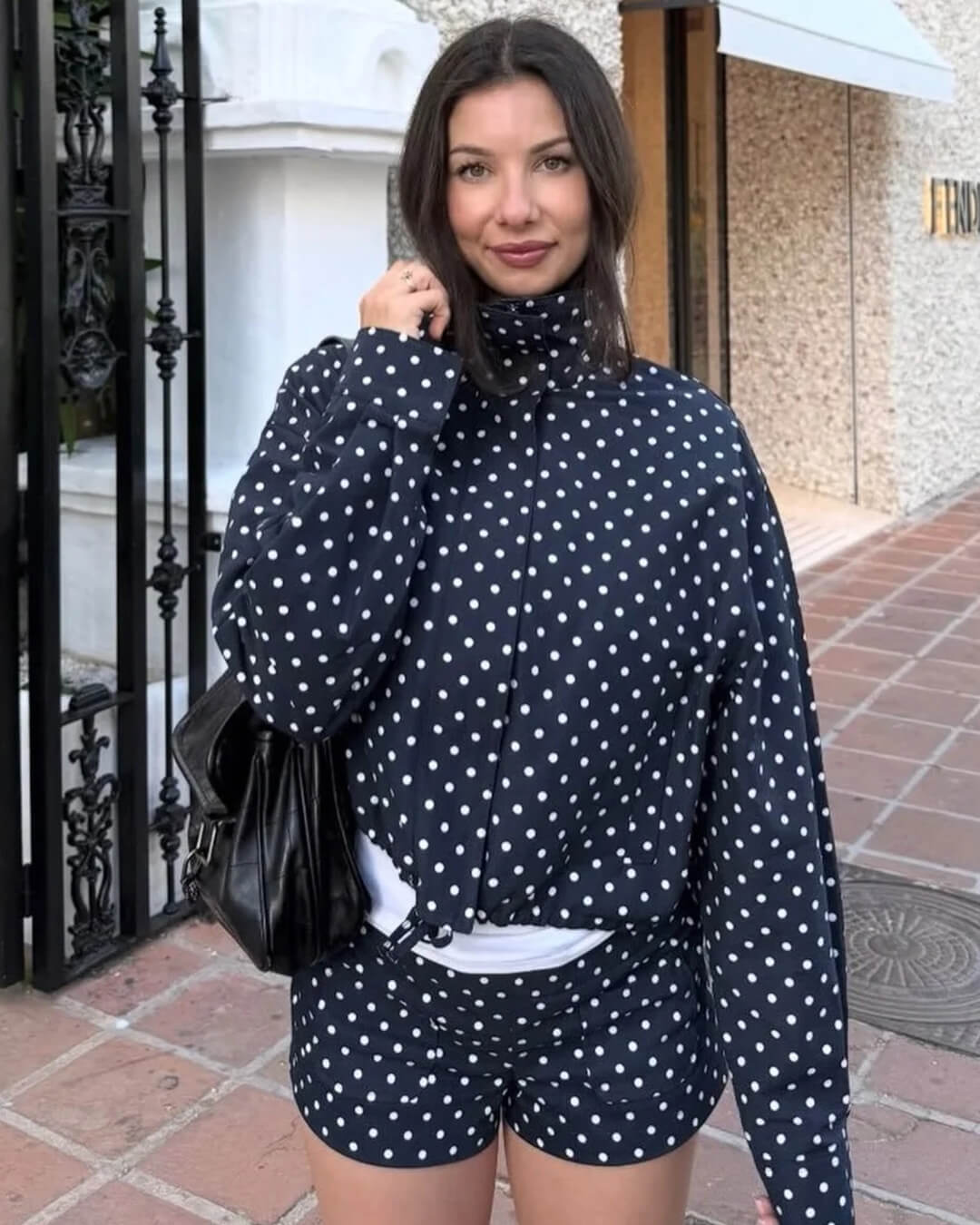 Hermine Polka Dot Jacket