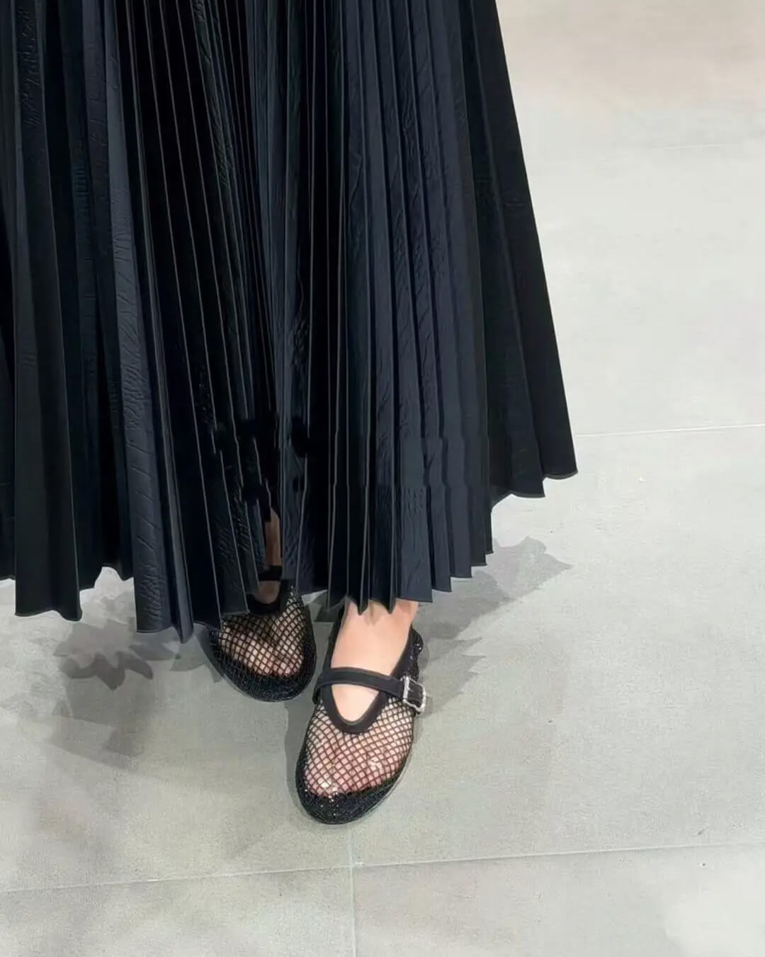 SOERA Laurette Buckled Ballet Flat Shoes - Shoes - 1005010669380270-;xv1770303444398185183 Black 37