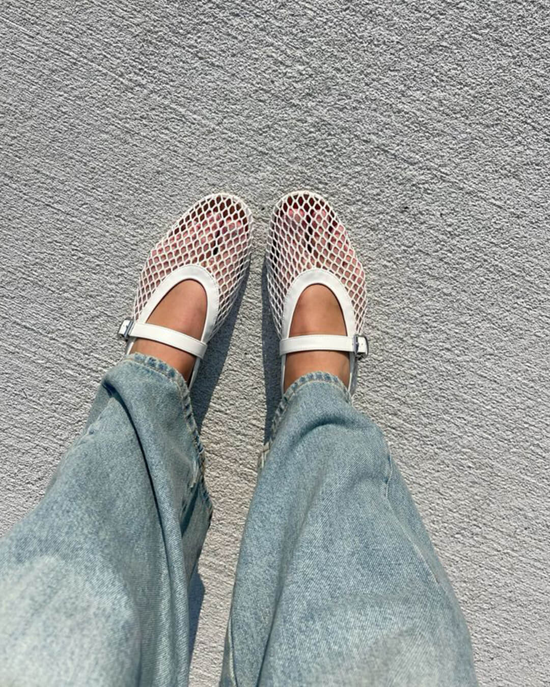 SOERA Rebecca Mesh Ballet Flats - Shoes - SOERA-Rebecca-Mesh-Ballet-Flats-Shoes-Black/36 Black 36